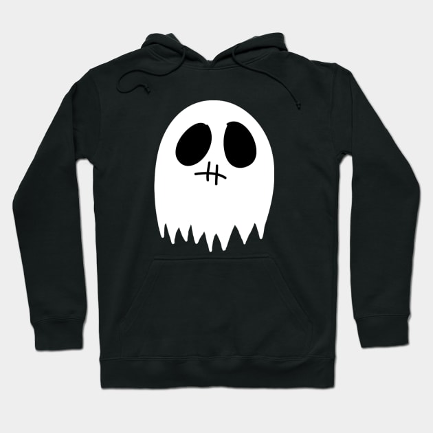 Cute Lifeless Ghost Hoodie by saradaboru